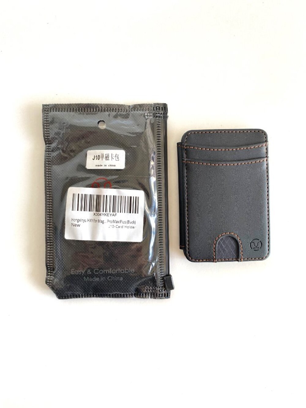 Jeehood Magnetic Card Holder Black Pro Max Plus MagSafe Style New